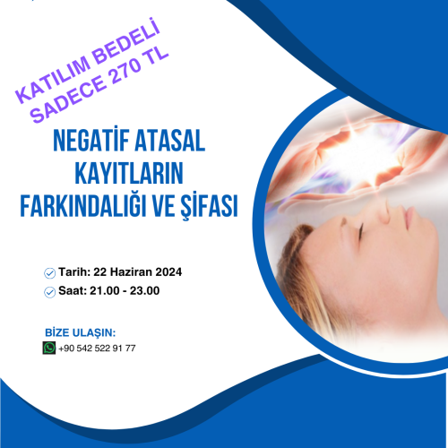 NEGATİF ATASAL KAYITLARIN FARKINDALIĞI VE ŞİFASI